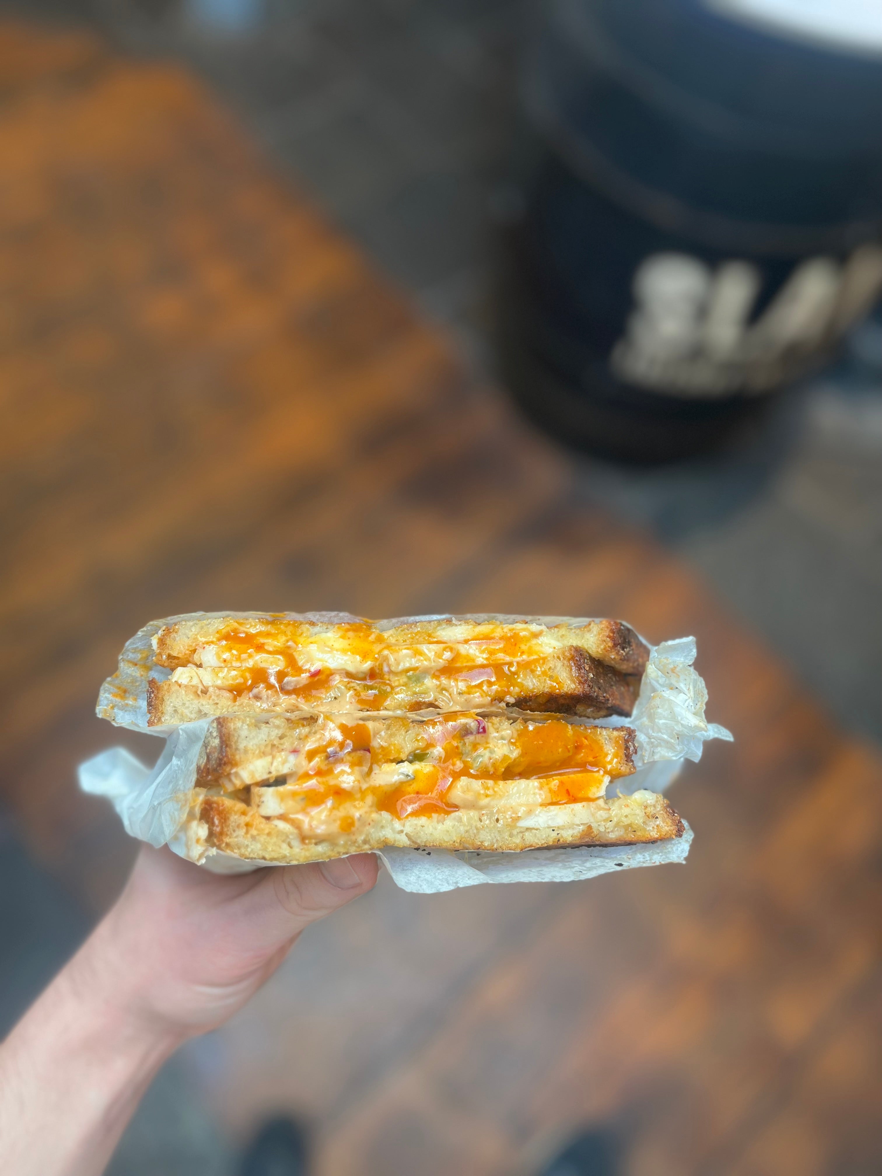 Sourdough Toastie with Chips
