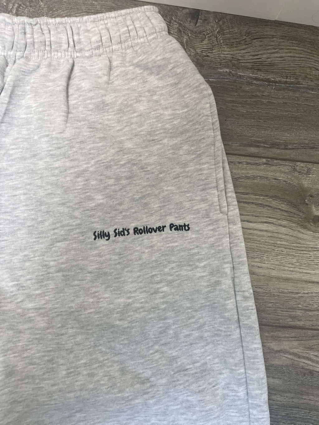 Silly Sids (Grey) Logo Rollover Pants