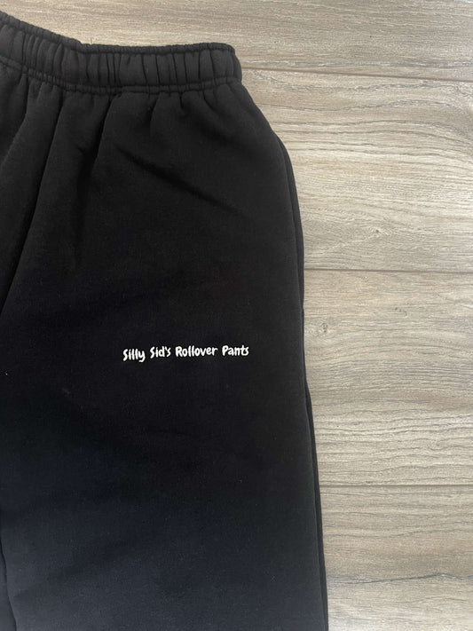 Silly Sids (black) Logo Rollover Pants