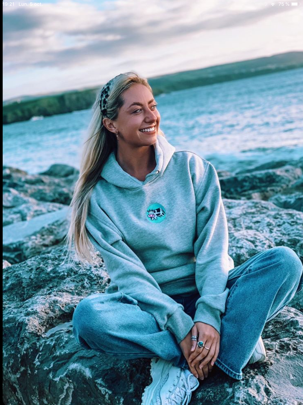 Silly Sid’s Logo Hoodie (Grey)